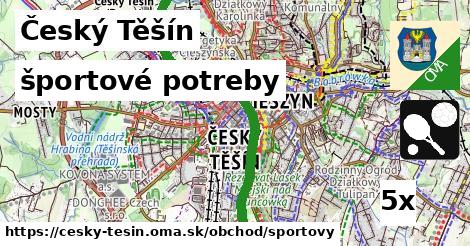 športové potreby, Český Těšín