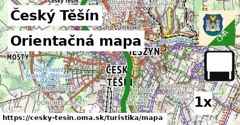 Orientačná mapa, Český Těšín