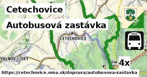 Autobusová zastávka, Cetechovice