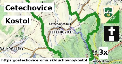 Kostol, Cetechovice