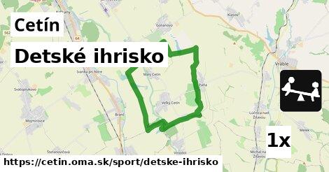 Detské ihrisko, Cetín