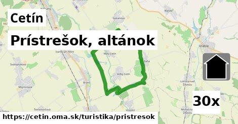 prístrešok, altánok v Cetín