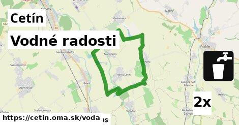 vodné radosti v Cetín