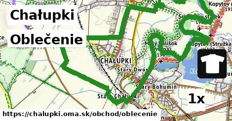 Oblečenie, Chałupki