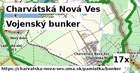 vojenský bunker v Charvátská Nová Ves