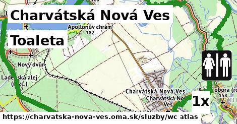 toaleta v Charvátská Nová Ves