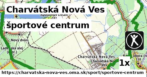 športové centrum, Charvátská Nová Ves