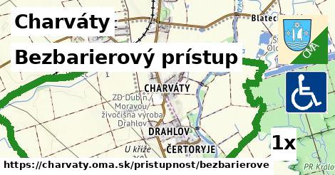 Bezbarierový prístup, Charváty