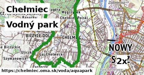 vodný park v Chełmiec