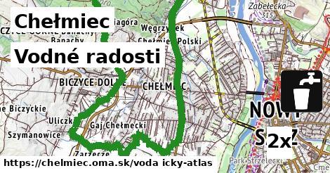 vodné radosti v Chełmiec