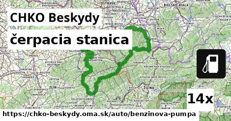 čerpacia stanica, CHKO Beskydy