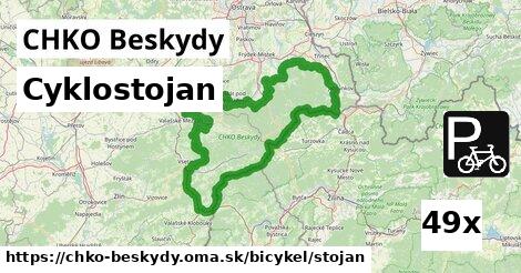 Cyklostojan, CHKO Beskydy