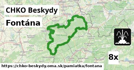 Fontána, CHKO Beskydy