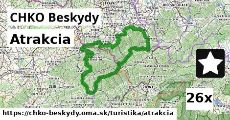 Atrakcia, CHKO Beskydy
