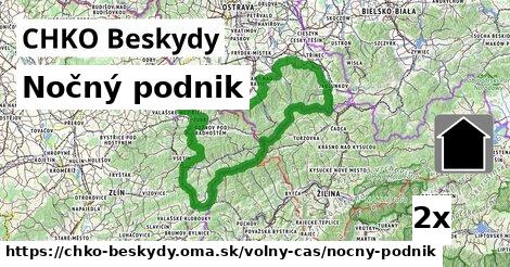 Nočný podnik, CHKO Beskydy