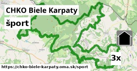 šport v CHKO Biele Karpaty