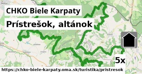 Prístrešok, altánok, CHKO Biele Karpaty