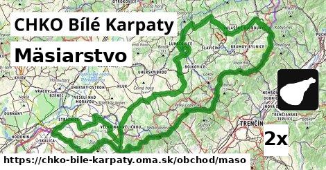 Mäsiarstvo, CHKO Bílé Karpaty
