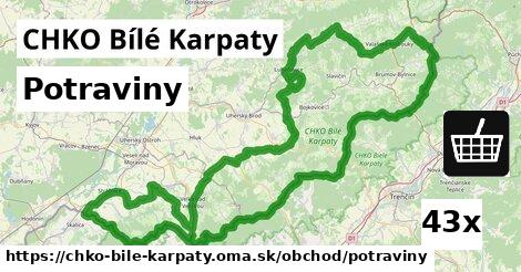 Potraviny, CHKO Bílé Karpaty