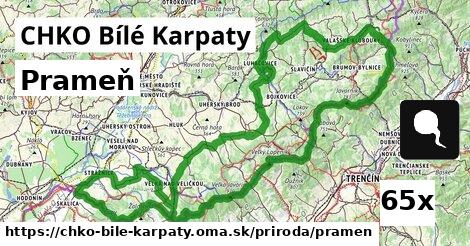 Prameň, CHKO Bílé Karpaty