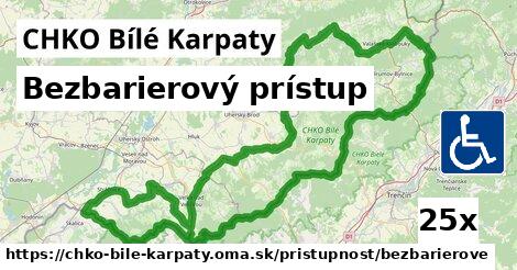 Bezbarierový prístup, CHKO Bílé Karpaty