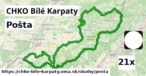 Pošta, CHKO Bílé Karpaty