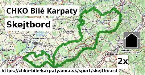 Skejtbord, CHKO Bílé Karpaty
