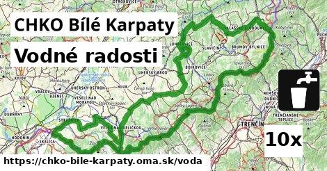 vodné radosti v CHKO Bílé Karpaty