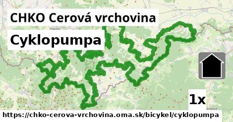 Cyklopumpa, CHKO Cerová vrchovina