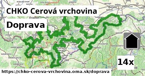 doprava v CHKO Cerová vrchovina