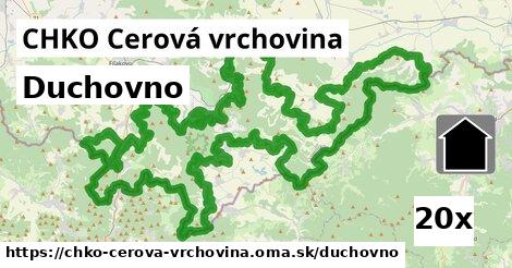 duchovno v CHKO Cerová vrchovina