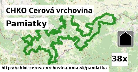 pamiatky v CHKO Cerová vrchovina