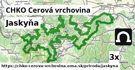 Jaskyňa, CHKO Cerová vrchovina