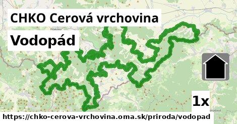 Vodopád, CHKO Cerová vrchovina