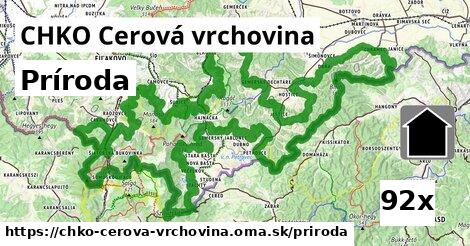 príroda v CHKO Cerová vrchovina