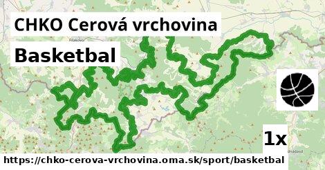 basketbal v CHKO Cerová vrchovina