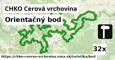 Orientačný bod, CHKO Cerová vrchovina