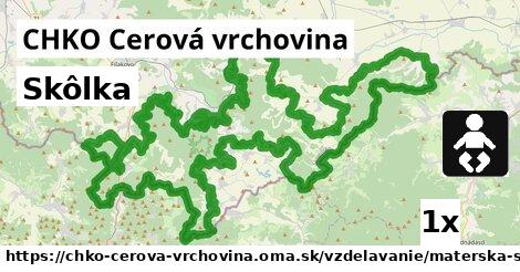 Skôlka, CHKO Cerová vrchovina