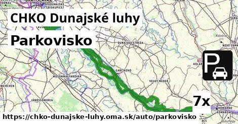 Parkovisko, CHKO Dunajské luhy