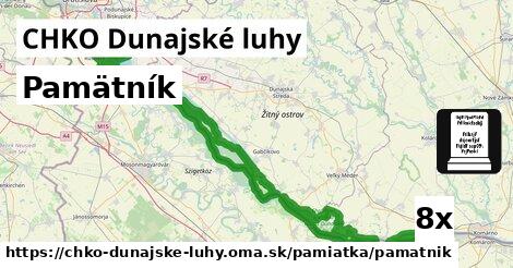 Pamätník, CHKO Dunajské luhy