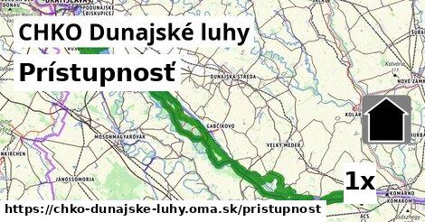 prístupnosť v CHKO Dunajské luhy