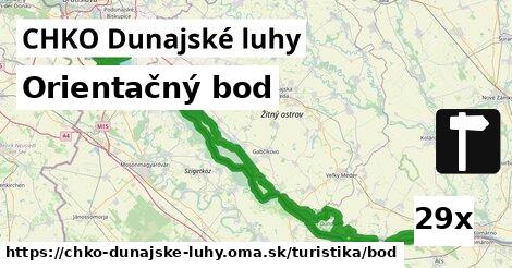 Orientačný bod, CHKO Dunajské luhy