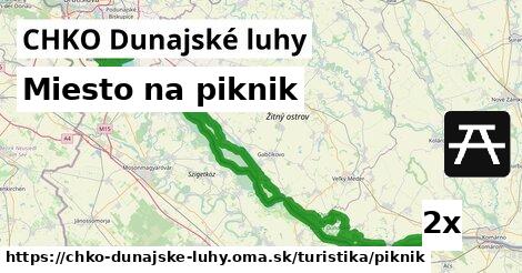 Miesto na piknik, CHKO Dunajské luhy