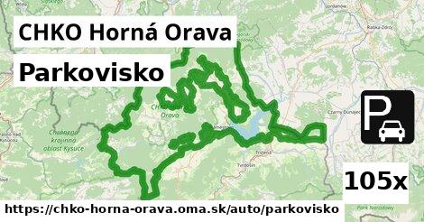 Parkovisko, CHKO Horná Orava