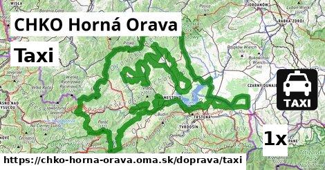 Taxi, CHKO Horná Orava