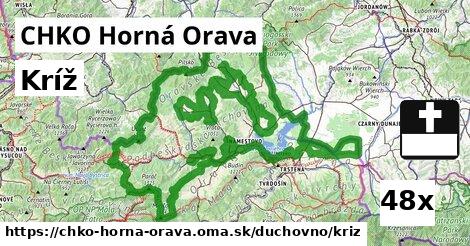 Kríž, CHKO Horná Orava