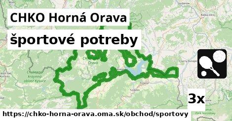 športové potreby, CHKO Horná Orava