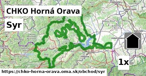Syr, CHKO Horná Orava