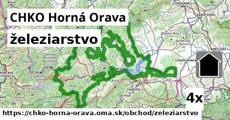 železiarstvo, CHKO Horná Orava