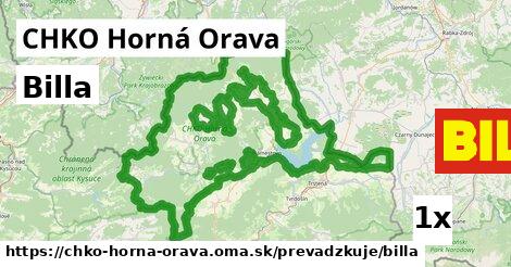 Billa, CHKO Horná Orava